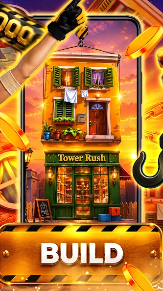 Tower Dash Mobile Stacking Gameplay